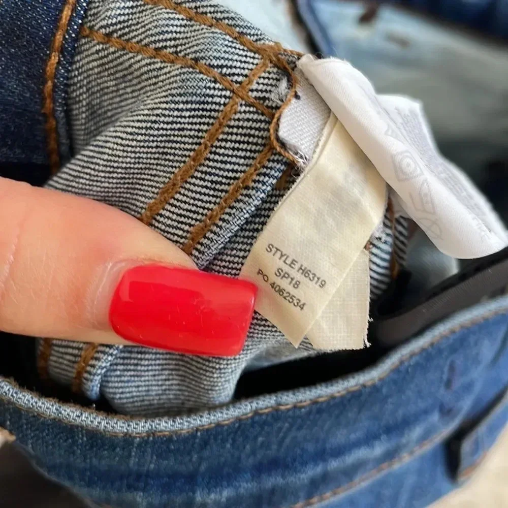 Madewell 10" High-Rise Skinny Jeans: Drop-Hem Edition - Picture 6 of 10